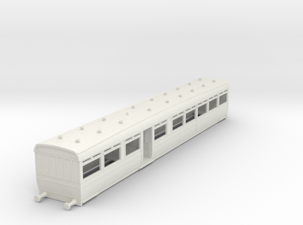 o-87-lswr-d27-pushpull-trailer-coach-1 in White Natural Versatile Plastic