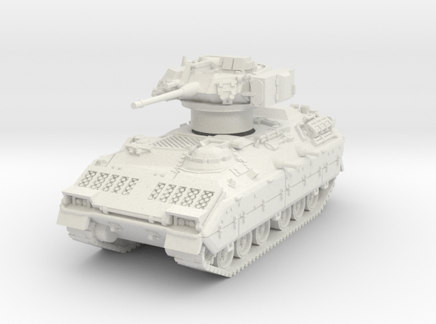 M2A1 Bradley (TOW retracted) 1/64 in White Natural Versatile Plastic