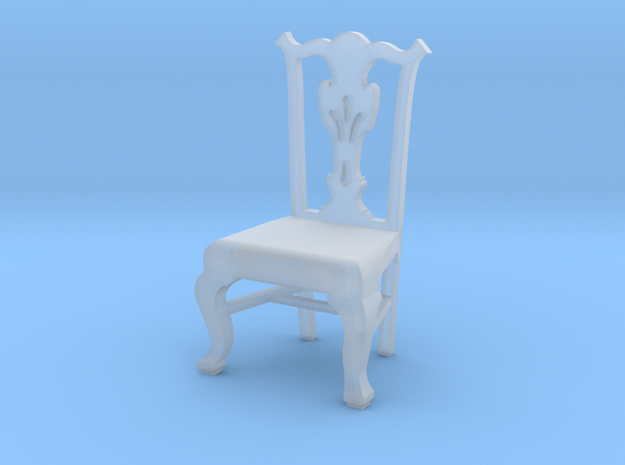1:48 Chippendale Chair in Tan Fine Detail Plastic