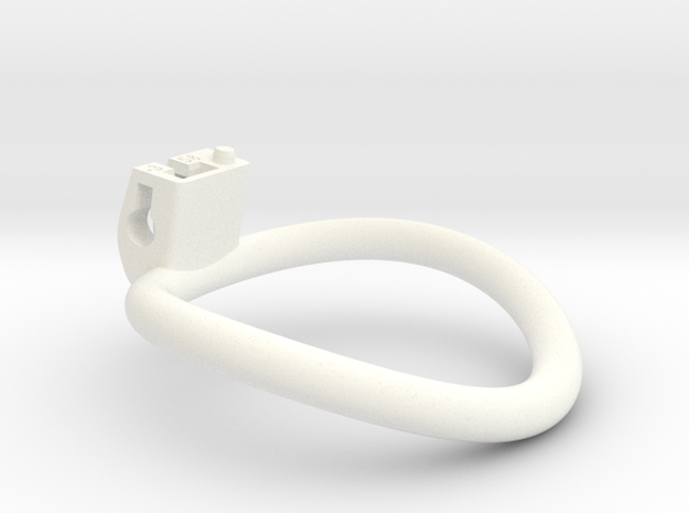Cherry Keeper Ring - 58mm -3° in White Processed Versatile Plastic
