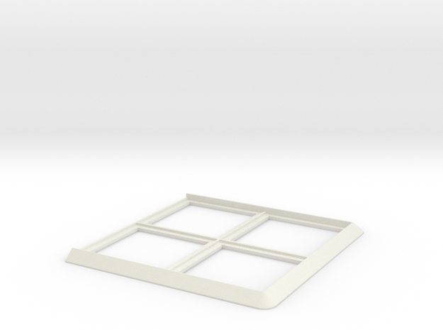 Movement Tray [4 Models] 2x2 for 40mm Square in White Natural Versatile Plastic
