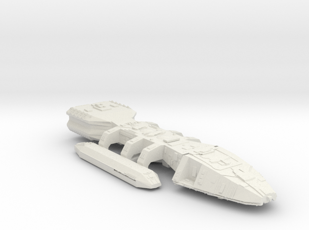 Battlestar Galactica - 150 mm in White Natural Versatile Plastic