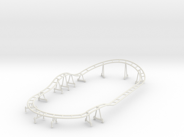 dragon wagon track to go with trailer in White Natural Versatile Plastic