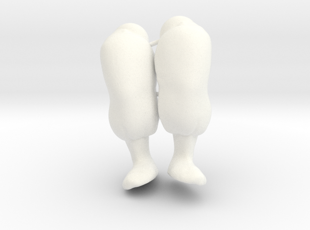 Kothos Legs VINTAGE in White Processed Versatile Plastic