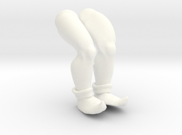 Jarvan/Zem/Spyster Legs VINTAGE in White Processed Versatile Plastic