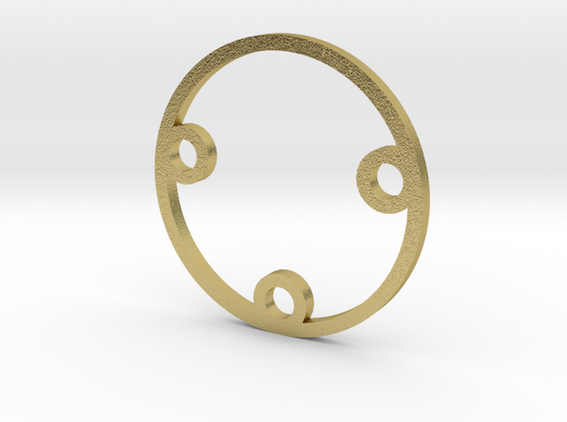 Part 01 SPG spacer in Natural Brass