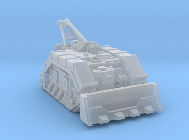 Krieg Recovery Tank 2 with Dozer Blade in Tan Fine Detail Plastic