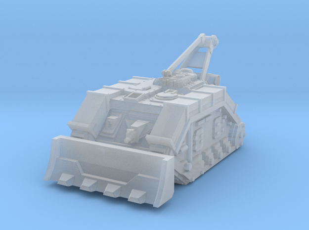 Krieg Recovery Tank Alpha Pattern with Dozer Blade in Tan Fine Detail Plastic