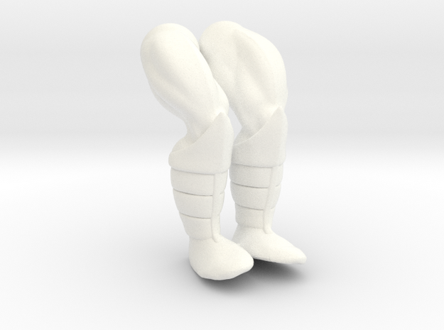 Strong-Arm Legs VINTAGE in White Processed Versatile Plastic