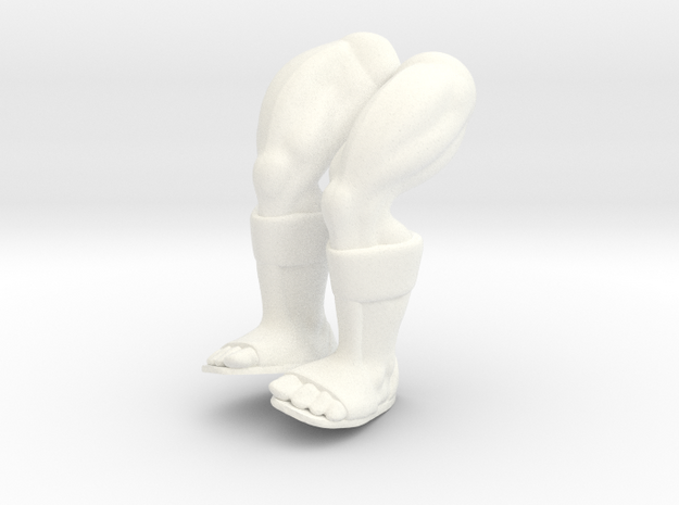 Garn Legs VINTAGE in White Processed Versatile Plastic