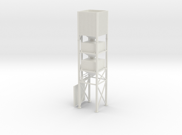 'S Scale' - Bulkweigher in White Natural Versatile Plastic