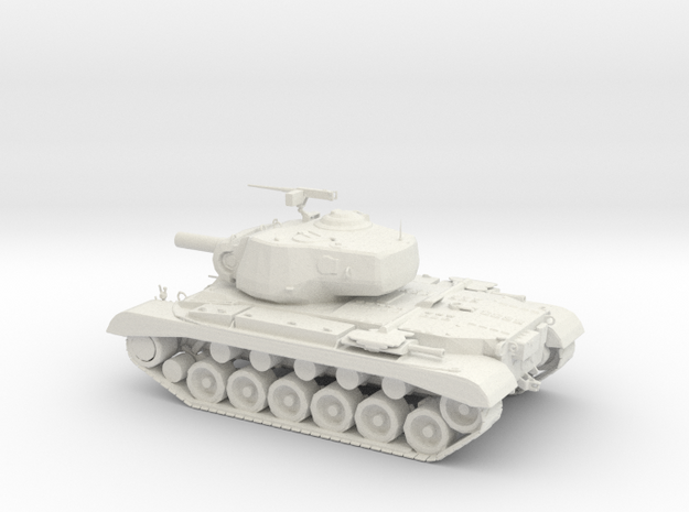1/48 Scale M45 Tank in White Natural Versatile Plastic