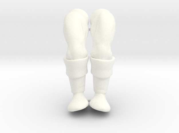King Micah Legs VINTAGE in White Processed Versatile Plastic