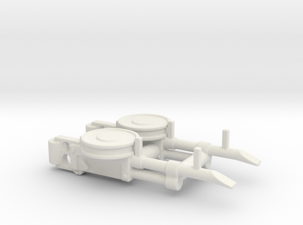 Dual-VickersK-Assem.v3 in White Natural Versatile Plastic