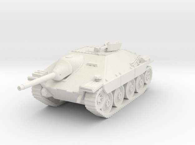 Jagdpanzer 38(t) mid 1/72 in White Natural Versatile Plastic