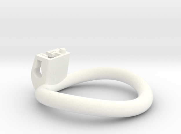 Cherry Keeper Ring - 48mm -8° in White Processed Versatile Plastic