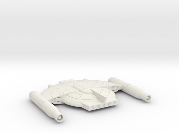 Starfleet Museum Cracker 1/2500 in White Natural Versatile Plastic
