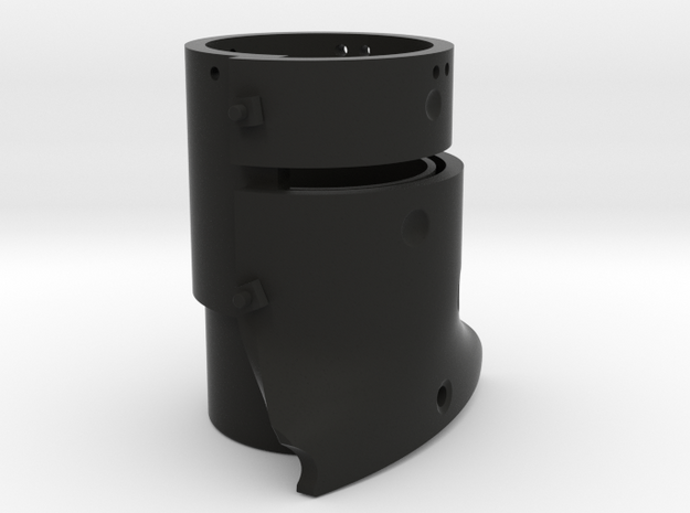 Ned Kelly Gang Outlaw Beer Can or Pencil Holder in Black Natural Versatile Plastic