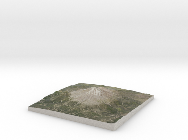 Mount Shasta - Sandstone 6 inch in Natural Full Color Sandstone