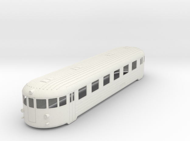 0-43-finnish-vr-dm7-railcar in White Natural Versatile Plastic