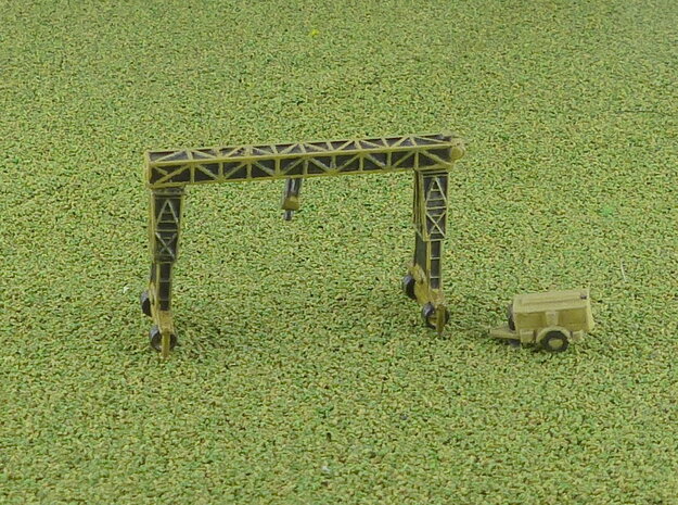 German 16to Strabo Crane 1/285 in Tan Fine Detail Plastic