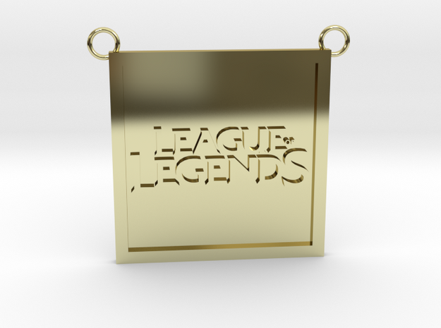 League of Legends in 18K Yellow Gold