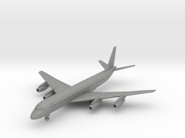 DC-8-50 in Gray PA12: 1:700