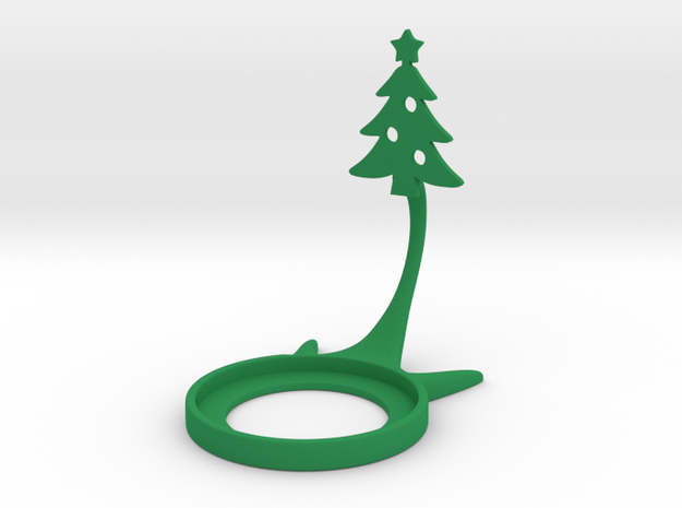 Christmas Tree in Green Processed Versatile Plastic