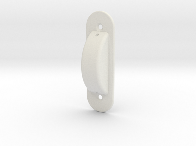 Safty Wall Switch Guard (full)  in White Natural Versatile Plastic