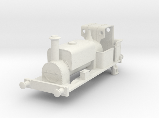 b-87-selsey-mw-0-6-0st-ringing-rock-loco in White Natural Versatile Plastic