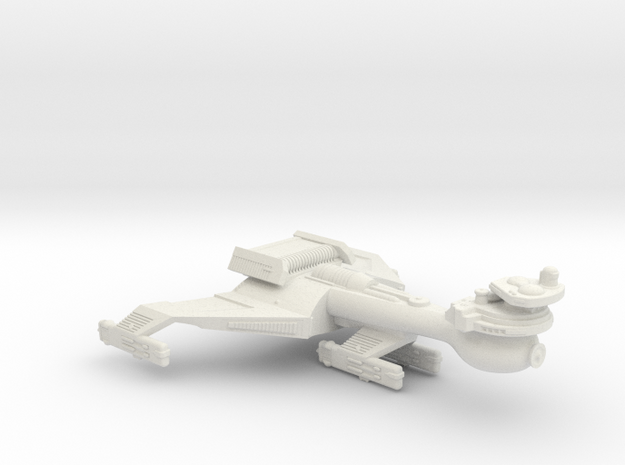 3788 Scale Klingon B9B Fast Battleship WEM in White Natural Versatile Plastic