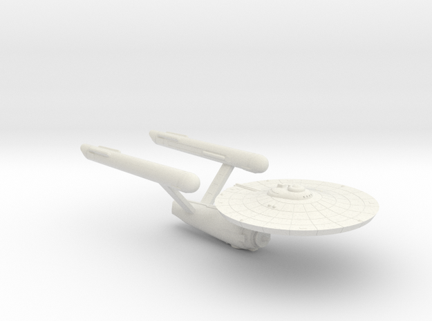3125 Scale Federation Command Cruiser (CC) WEM in White Natural Versatile Plastic