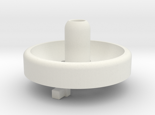 Plug Style 2 in White Natural Versatile Plastic