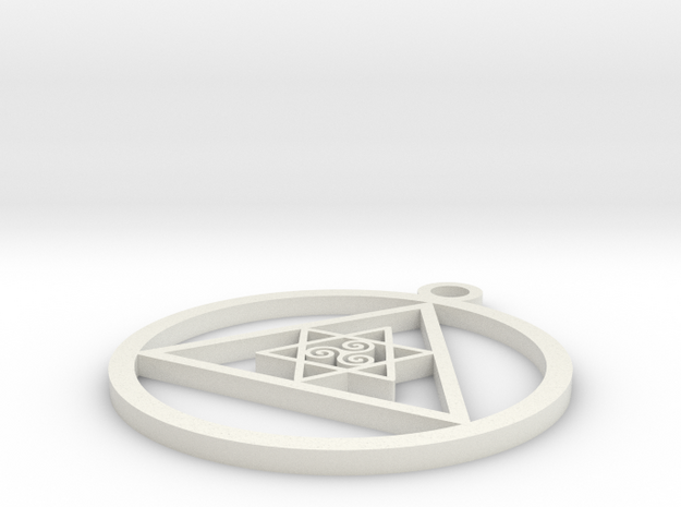ESOTERIC NECKLACE in White Natural Versatile Plastic