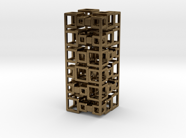  Stack Of 2x3 (large) in Natural Bronze