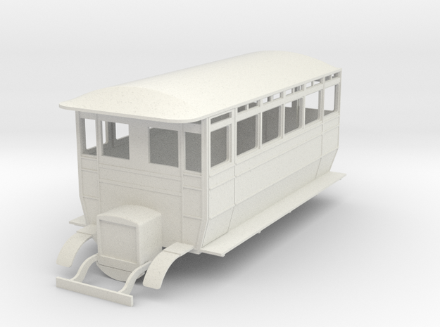o-43-kesr-shefflex-railcar in White Natural Versatile Plastic