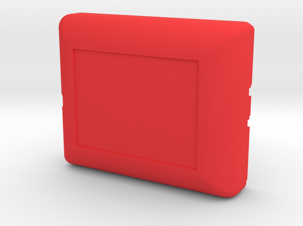 qFlexMini_Top in Red Processed Versatile Plastic