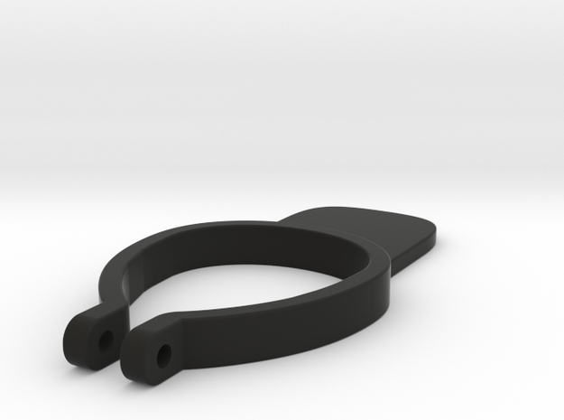 Kabelhalterung für Mennekes Typ 2 Stecker in Black Natural Versatile Plastic