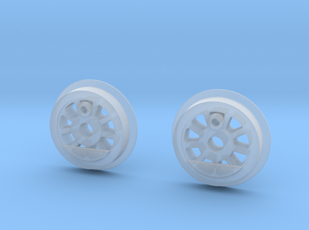 9spoke_wheel_φ5.4_balance_weight_2 in Tan Fine Detail Plastic