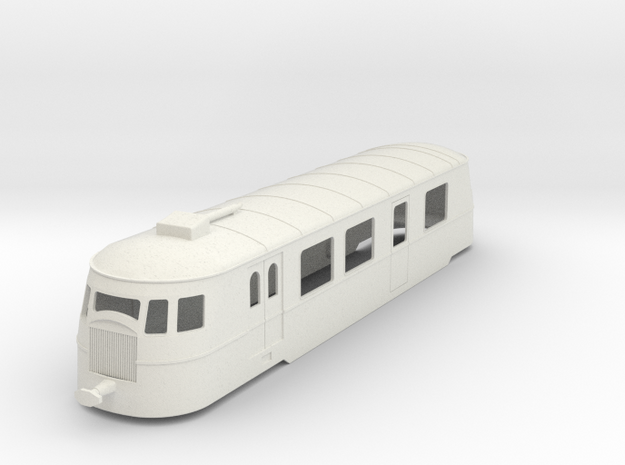 bl35-a80d1-railcar in White Natural Versatile Plastic
