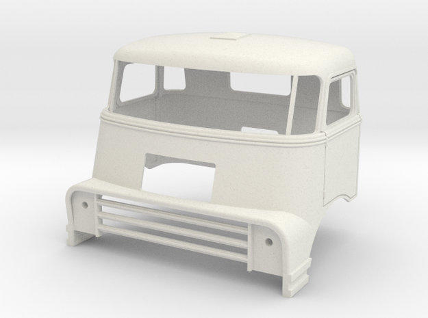 DO-Cab-vierkant-grille-1op24 in White Natural Versatile Plastic