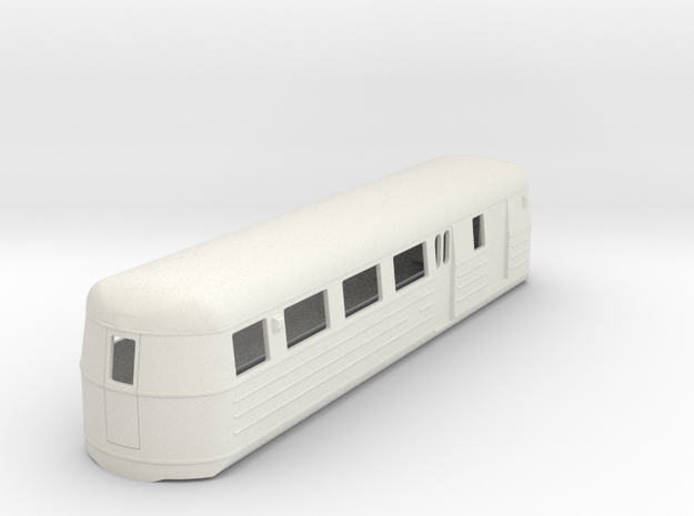 sj64-ucf05-ng-railcar-trailer-coach in White Natural Versatile Plastic