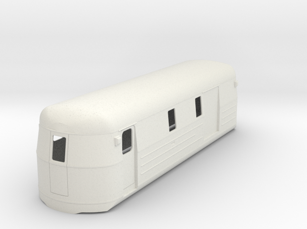  sj32-udf05-ng-railcar-trailer-van in White Natural Versatile Plastic