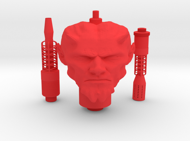 SAMAN HOOKAH FULL KIT in Red Processed Versatile Plastic