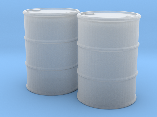 1/35 metal liquid barrels (no bottom) in Tan Fine Detail Plastic