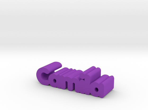 Camila in Purple Processed Versatile Plastic