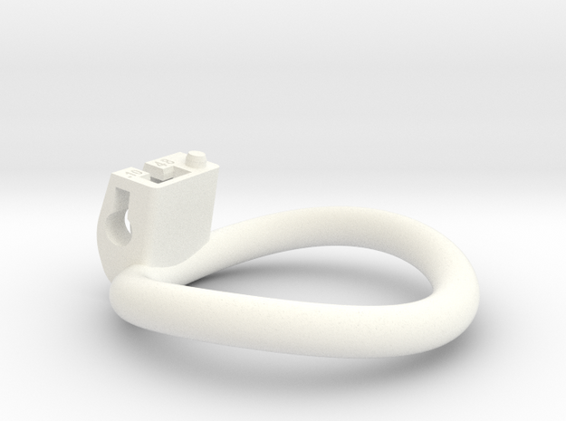 Cherry Keeper Ring - 48mm -10° in White Processed Versatile Plastic
