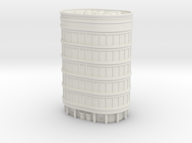 Oval Office Tower 1/500 in White Natural Versatile Plastic