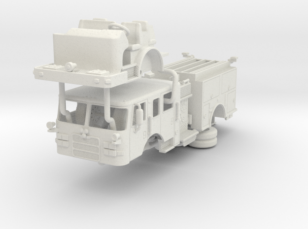 1/87 Pierce Arrow Engine compartments (UPDATED) in White Natural Versatile Plastic