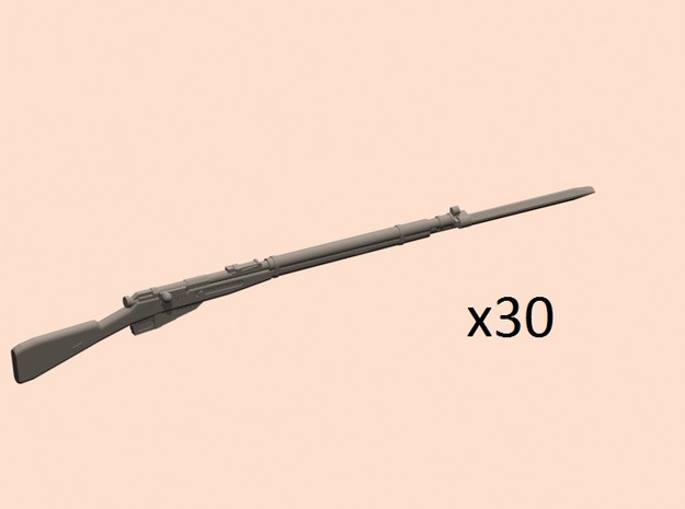 1/35 Mosin 1891/30 with bayonet (read description) in Tan Fine Detail Plastic